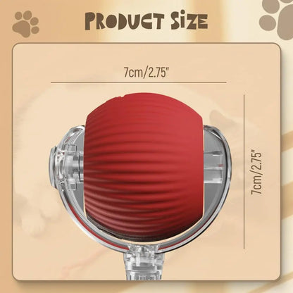 Interactive Cat Toy Ball Super Drive – Smart Automatic Rolling Ball for Indoor Cats