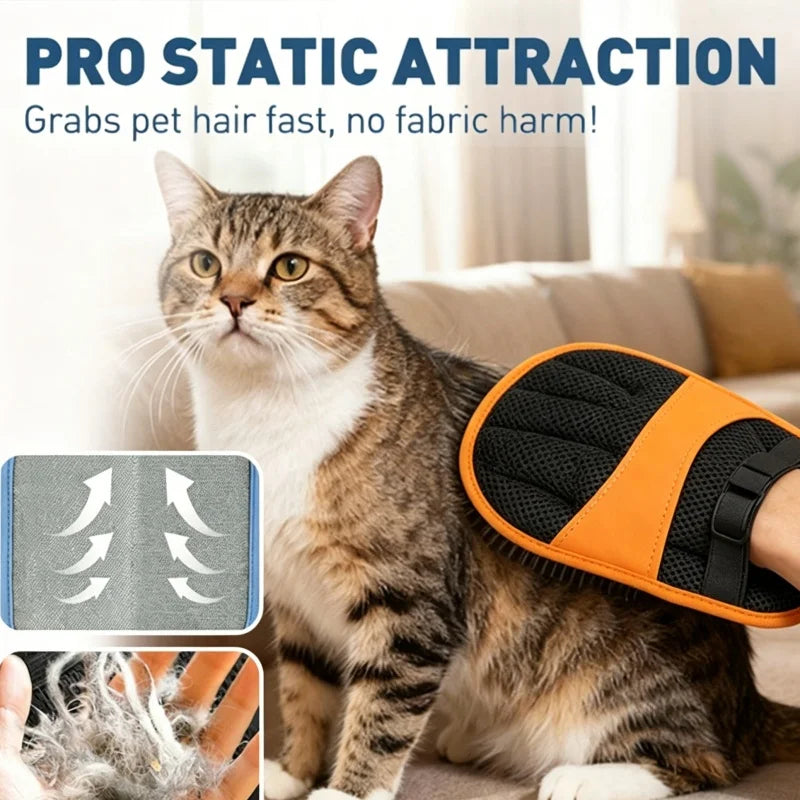 🐾 Remove Pet Hair in Seconds – No More Fur on Your Clothes, Furniture & Car