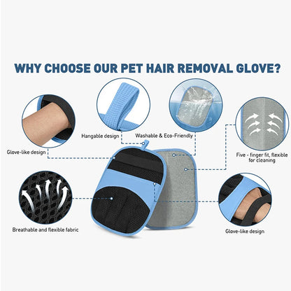 🐾 Remove Pet Hair in Seconds – No More Fur on Your Clothes, Furniture & Car