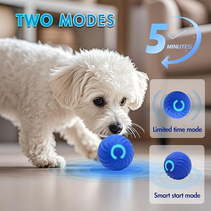 Electric Jumping Ball for Dogs – Automatic Interactive LED Dog Toy for Training & Play