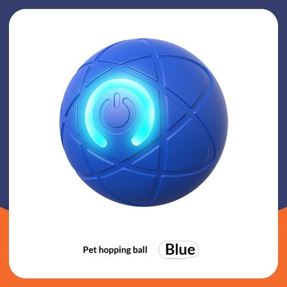 Electric Jumping Ball for Dogs – Automatic Interactive LED Dog Toy for Training & Play