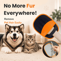 🐾 Remove Pet Hair in Seconds – No More Fur on Your Clothes, Furniture & Car
